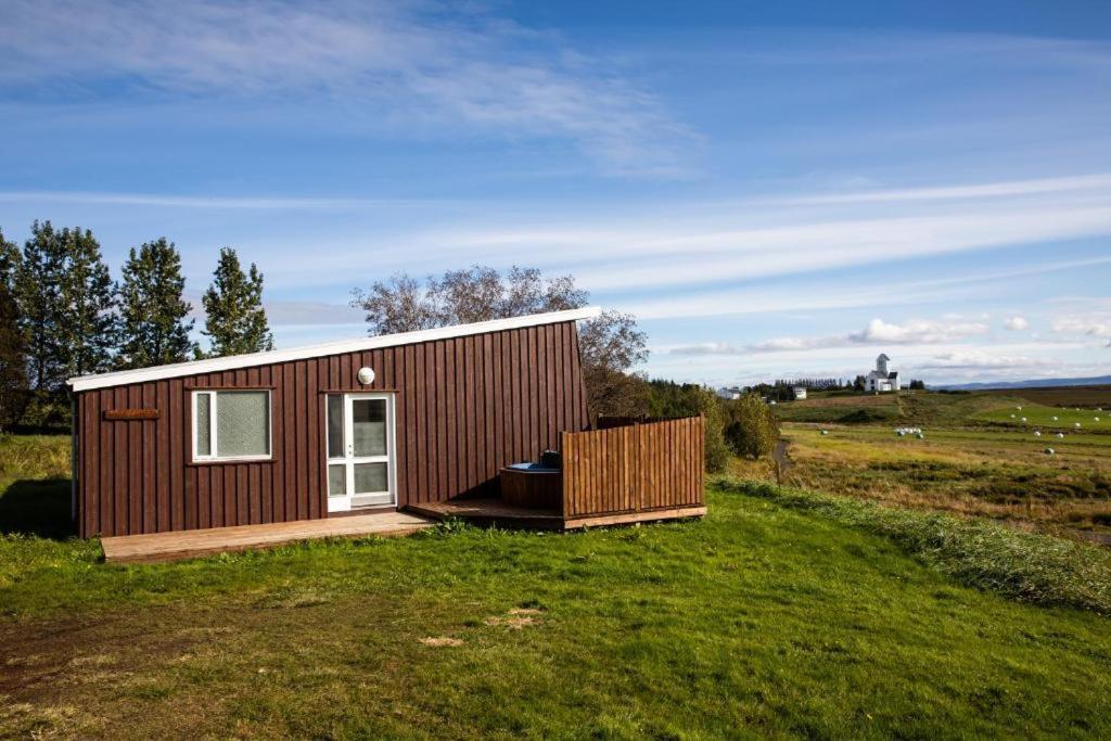 Skalholt Cottages Selfoss Exteriör bild